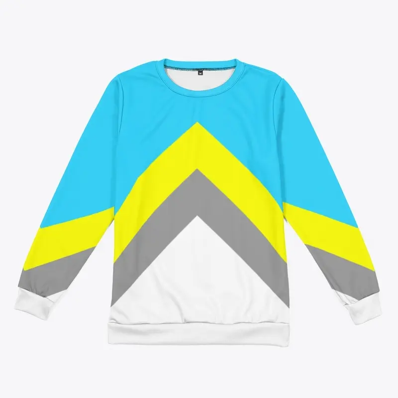 Ski Mountain Sunrise Sweater